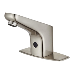 High Quality Touchless Automatic Sensor Brushed Nickel Sink Faucet